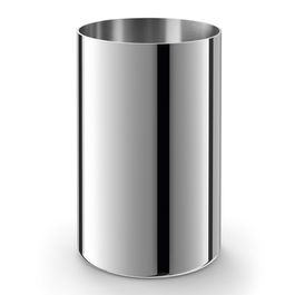 Zack Vaso Acero Inoxidable Colección Cupa, Altura 10 cm Diámetro 6,5 cm